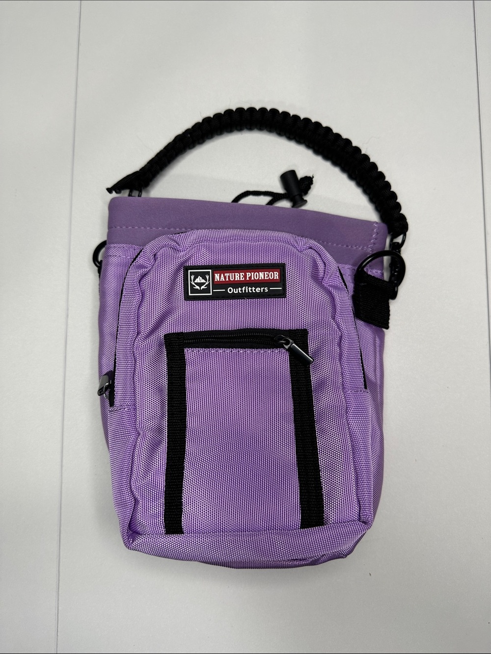 Nature Pioneor Outfitters Lavender Water Bottle Carrier Bag